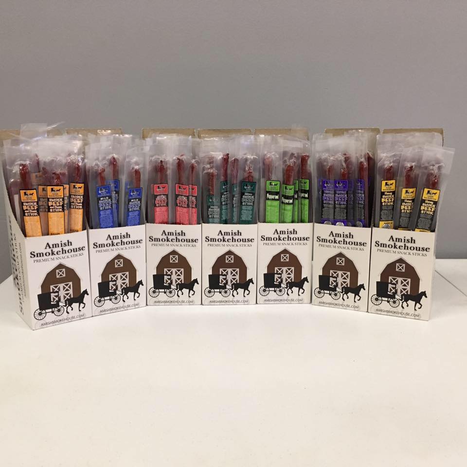 Amish Smoke House - Premium Beef Jerky and Smokies at Wholesale Prices