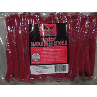 Amish Smokehouse Spicy Beef Sticks - Bulk 50ct - Amish Smoke House