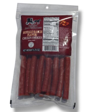 Amish Smokehouse Buffalo Ranch Chicken Smokies, 5.75oz Bag
