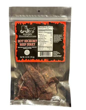 Double Smoke Beef Jerky by Dublin Jerky, Rich Smoky Hickory Flavor, Extra  Lean, No MSG, Healthy Snack