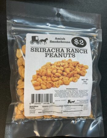 Amish Smokehouse Sriracha Ranch Peanuts (6-Pack)