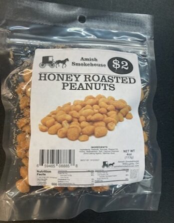 Amish Smokehouse Honey Roasted Peanuts (6-Pack)