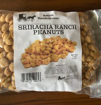Amish Smokehouse Sriracha Ranch Peanuts- 1 lb Bag